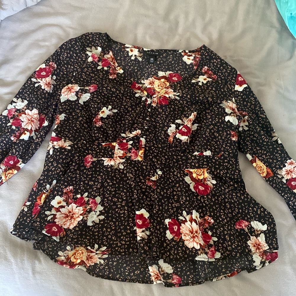 Peplum top from torrid